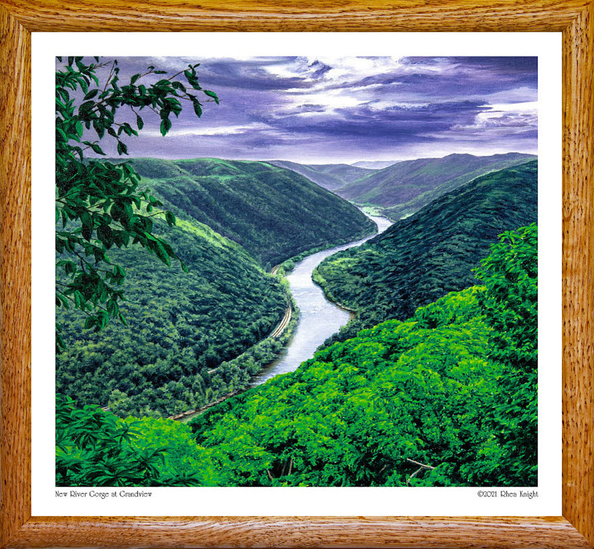 Print Frame Oak Wolf Creek Printery print-frame-oak-wolf-creek-printery