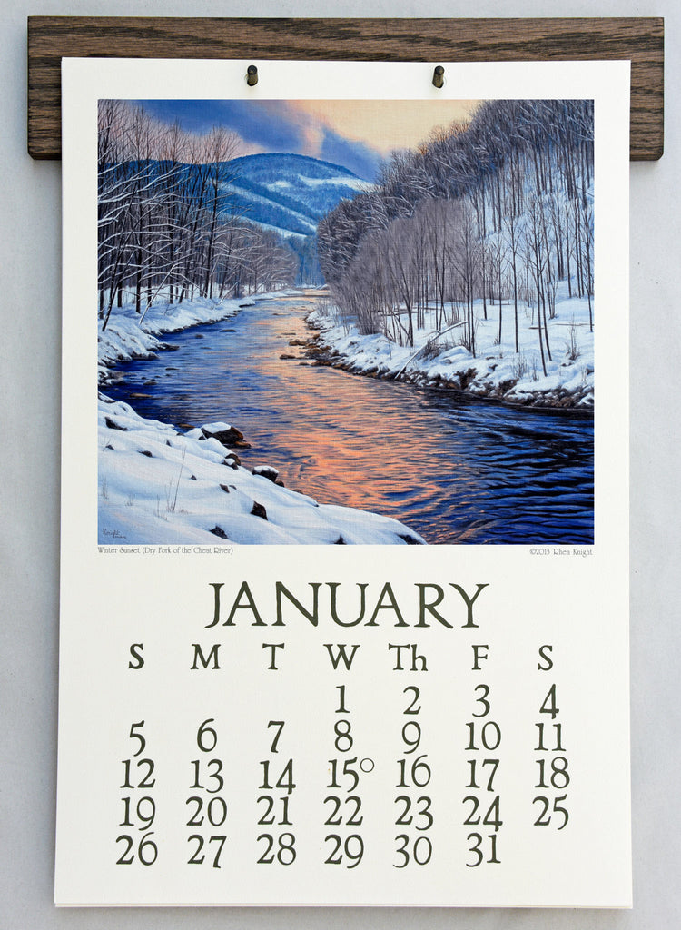 Calendar Hanger Barnwood Wolf Creek Printery Calendar Hanger Barnwood Wolf Creek Printery
