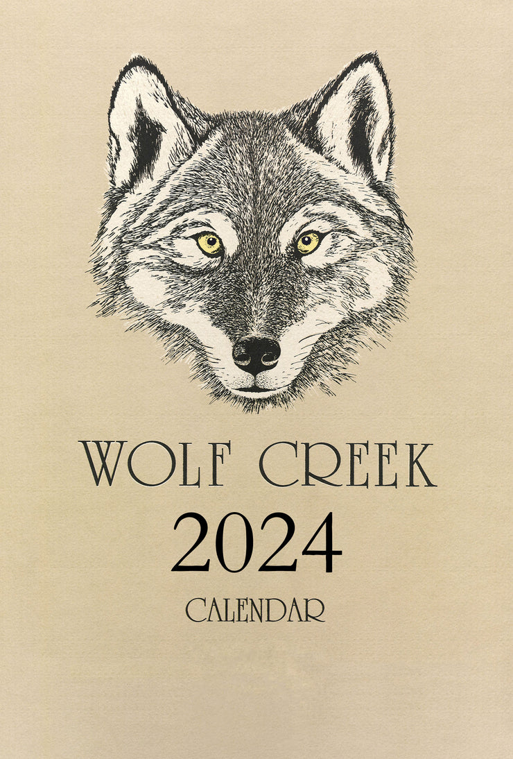 2024 Wolf Creek Calendar Wolf Creek Printery