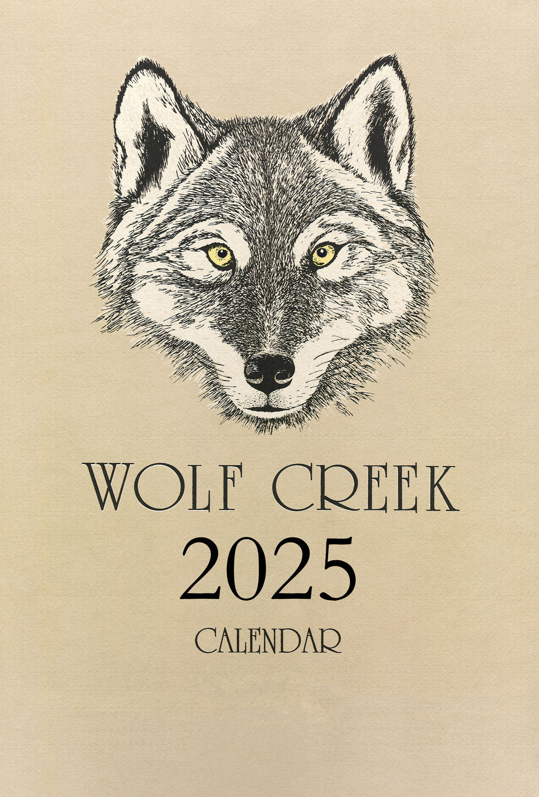 2025 Wolf Creek Calendar Wolf Creek Printery