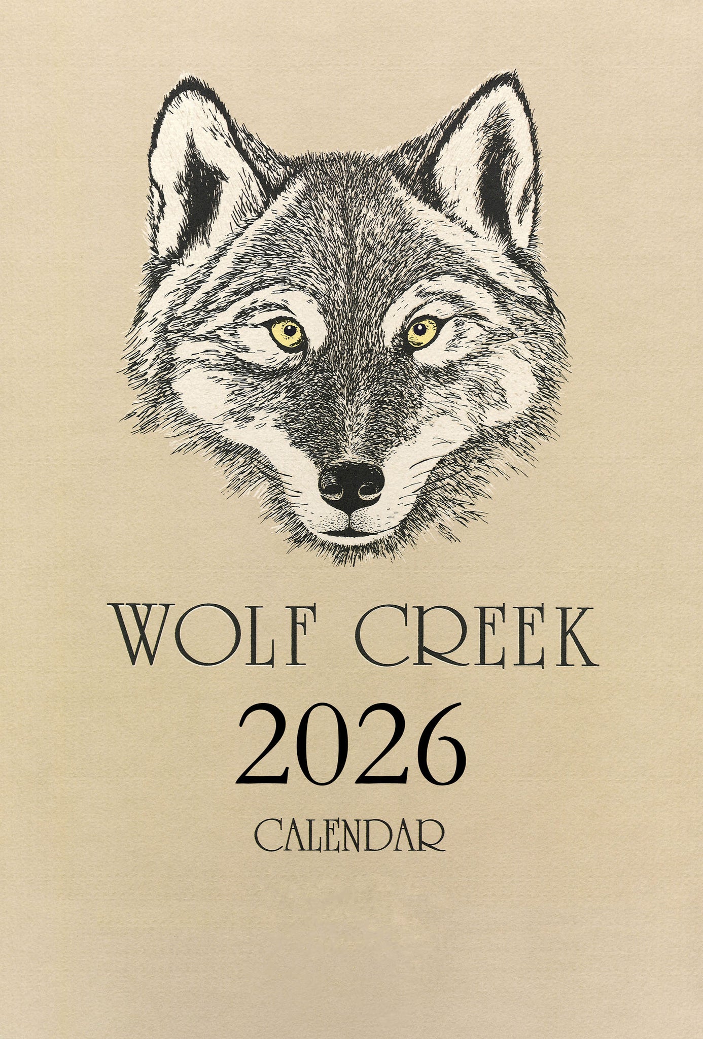 2026 Wolf Creek Calendar (Pre-Order)