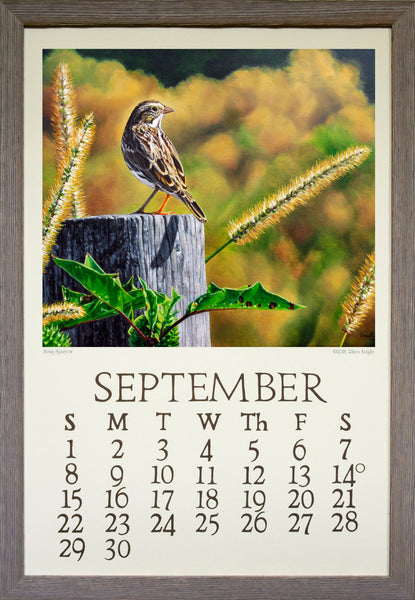 Barnwood Frame with Calendar