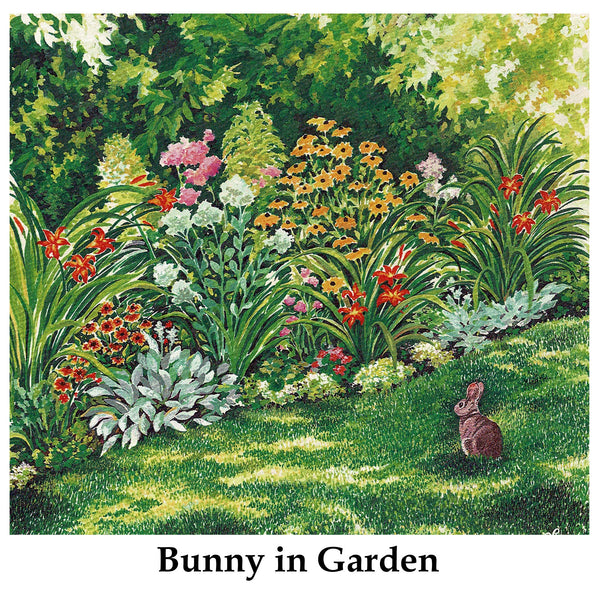 Bunny in Garden