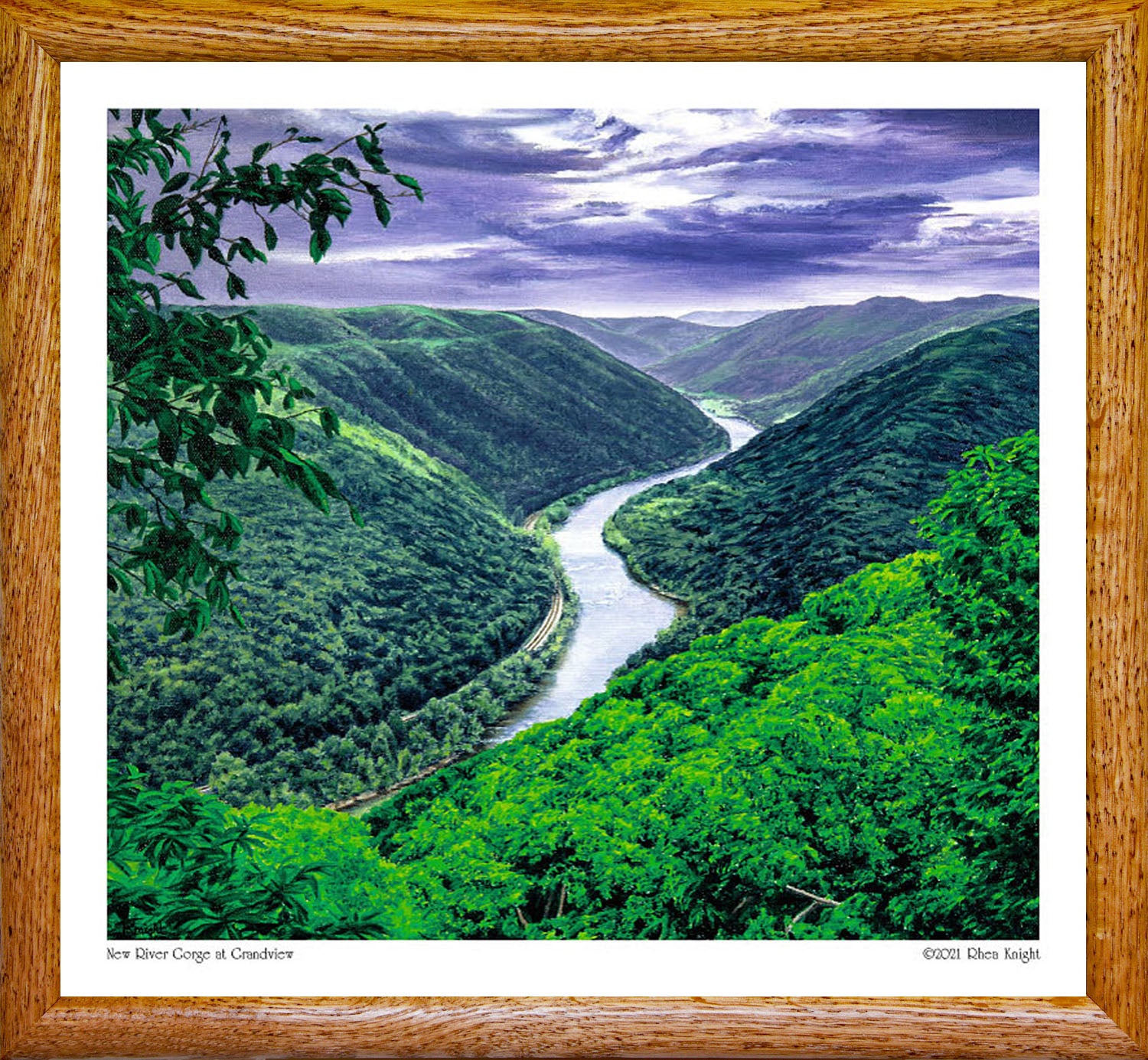 Print Frame Oak Wolf Creek Printery print-frame-oak-wolf-creek-printery